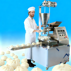 Máy làm bánh bao tự động chất lượng tốt, hấp nhân, làm bánh bao, baozi - Product Image 1
