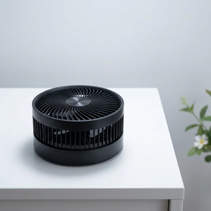 จอแสดงผลดิจิตอล มัลติฟังก์ชั่น เสียงเบา พัดลมไฟฟ้า/มือหมุนแบบพับได้ ชาร์จไฟได้ ปรับความเร็วได้ ตั้งเวลาได้ รีโมทคอนโทรล - Product Image 6