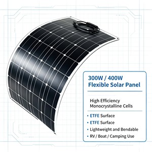 <span class=keywords><strong>Panneau</strong></span> <span class=keywords><strong>solaire</strong></span> flexible super fin haute puissance <span class=keywords><strong>300W</strong></span> 400W <span class=keywords><strong>pour</strong></span> la production d'énergie, adapté aux <span class=keywords><strong>camping</strong></span>-cars, aux bateaux et à une utilisation en extérieur - Product Image 2