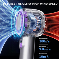 Mini ventilateur turbo d'été tenu dans la main de refroidissement à grande vitesse ventilateurs portatifs rechargeables pliables