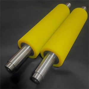 Rol karet keras poliuretana kapasitas beban tinggi kustom rol karet cubit tahan aus - Product Image 5