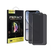 Heybino Ailun 2 paquets de protecteur d'écran de confidentialité avec kit d'installation pour iPhone 13 Pro Max + 2 paquets de protecteur d'objectif d'appareil photo