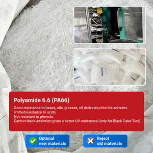YDSL Fabrication de serre-câbles Vente directe en nylon autobloquant 66 serre-câbles en matériau pour la gestion des fils - Product Image 5