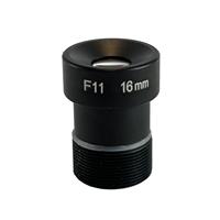 Objectifs de caméra de vision industrielle à monture 6MP M12 S avec filtre de coupe IR 1/1.8 "16mm F11 lentille de balayage dentaire OEM personnalisable