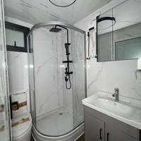 Maisons de cabines de conteneurs d'expédition pliantes modulaires extensibles pour maison minuscule de luxe mobile préfabriquée avec 3 chambres à coucher