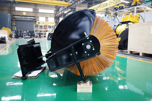 Monde hot-bán góc quét nhà máy trực tiếp bán Mini Skid chỉ đạo Bộ nạp quét góc chổi - Product Image 4