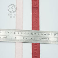 Bretelles de soutien-gorge à bord gaufré avec logo, sangle élastique imprimée personnalisée, bandes élastiques pour épaules