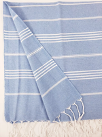 Custom Logo Design Personalized Eco-Friendly Water Absorbent Quick Drying Lightweight Sand Free Super Cotton Turkish Beach Towel