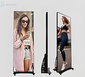 P1.53 yüksek çözünürlüklü 4K IP65 su geçirmez güneş ışığı okunabilir DCI-P3 95% dijital tabela reklam duvar açık LED ekran - Product Image 1