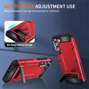 <span class=keywords><strong>Coque</strong></span> de téléphone portable à structure multi-couches TPU PC pour Samsung S23 Plus <span class=keywords><strong>coque</strong></span> de support de support de surface mate pour étui Ultra S22 S21 - Product Image 4