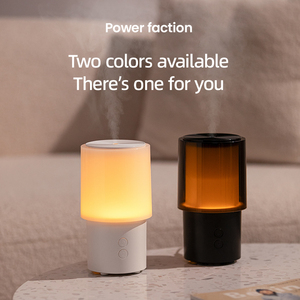 Tinh dầu khuếch tán hương thơm 3 màu ánh sáng ban đêm 2 chế độ sương mù yên tĩnh 30dB Máy tính để bàn cầm tay tạo độ ẩm điện Thân thiện với môi trường lớn - Product Image 6