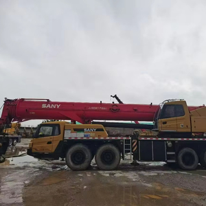 Grúa Camión Usada <span class=keywords><strong>2021</strong></span> SANY STC1000E6 100 Toneladas Buen Estado Pocas Horas Motor PLC Bomba Duradera para Uso Industrial y de Construcción - Product Image 5