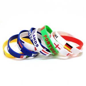 Pulseras Promocionales de Silicona Personalizadas, Económicas, de Lujo, con Nombre y Logotipo Impresos a Color y Grabado en Relieve - Product Image 4