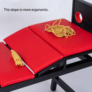 Meubles érotiques <span class=keywords><strong>BDSM</strong></span> <span class=keywords><strong>Banc</strong></span> de bondage en métal et menottes d'esclave Chaises sexuelles Femdom - Product Image 6