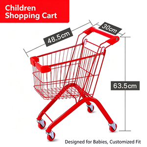 340L Large Capacity Rolling Grocery <b>Cart</b> Supermarket Heavy Duty Wire Mesh Silent Swivel <b>Wheel</b> Retail Store Use Use Set Kit - Product Image 2