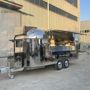 Carrito de Comida Móvil en Oferta: Camión de Helados, Camioneta de Café, Remolque de Comida Rápida, Carrito para Bodas, Bar Móvil de Vino y Cerveza - Product Image 4