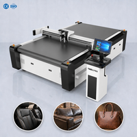 Máquina de Corte Automática CNC con Cuchilla Oscilante y Reconocimiento por Cámara para Cortar Cuero, Tela, Asientos de Auto, Sofás y Tapicería