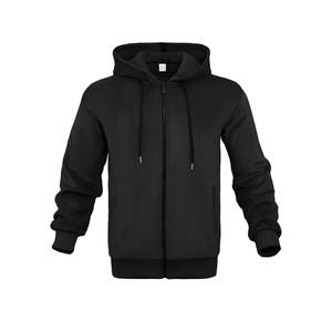 Sudadera con Capucha de Forro Polar Compuesto Informal de Moda para Hombre, Cárdigan con Cremallera Completa Súper Suave, Sudadera de Algodón y Poliéster de Alta Calidad - Product Image 1