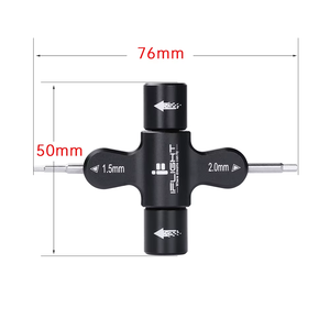 Quad M3/M5 1.5mm/2mm Propeller Screwdriver Ratchet Wrench Built-in One-Way Bearing RC <b>Drones</b> Racing UAV Non-Private Mold - Product Image 4