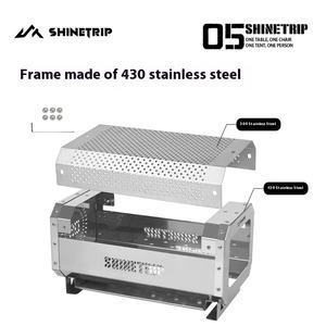 Stufa <span class=keywords><strong>a</strong></span> <span class=keywords><strong>Legna</strong></span> per Campeggio, Barbecue e Fornello <span class=keywords><strong>a</strong></span> Nido d'Ape da Tavolo per Campeggio Invernale - Product Image 6