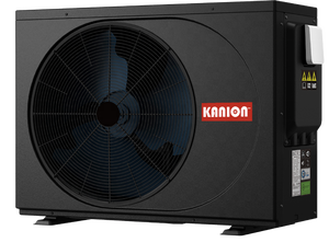 Bomba de Calor de Agua Midea KANION 26-40kW, Eficiencia Energética A++, R290, Inverter 3D DC, Pantalla Táctil <span class=keywords><strong>WiFi</strong></span>, Panel Negro sin Tanque - Product Image 3