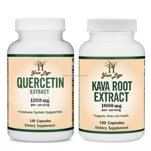 Quercetin kustom dengan ekstrak Bromelain kapsul antioksidan dewasa mendukung kesehatan 120 kapsul - Product Image 2