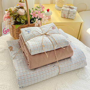 Ensemble de literie pour enfants de 4 pièces au design ludique |   Polyester lavé pour plus de douceur |   Choisissez un drap-<span class=keywords><strong>housse</strong></span> ou un drap plat - Product Image 6