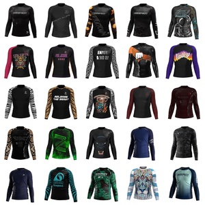 Maglietta a strisce zebrate con motivo ad alte prestazioni No Gi Rash Guard, anti-uv, asciugatura rapida, comoda a compressione - Product Image 6