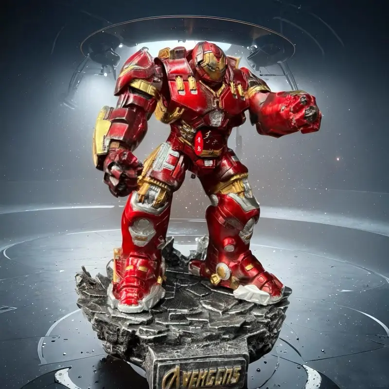 Venda quente Fábrica Personalizado Grande Clássico Anime Personagem Iron Man Mark Estátua Decoração