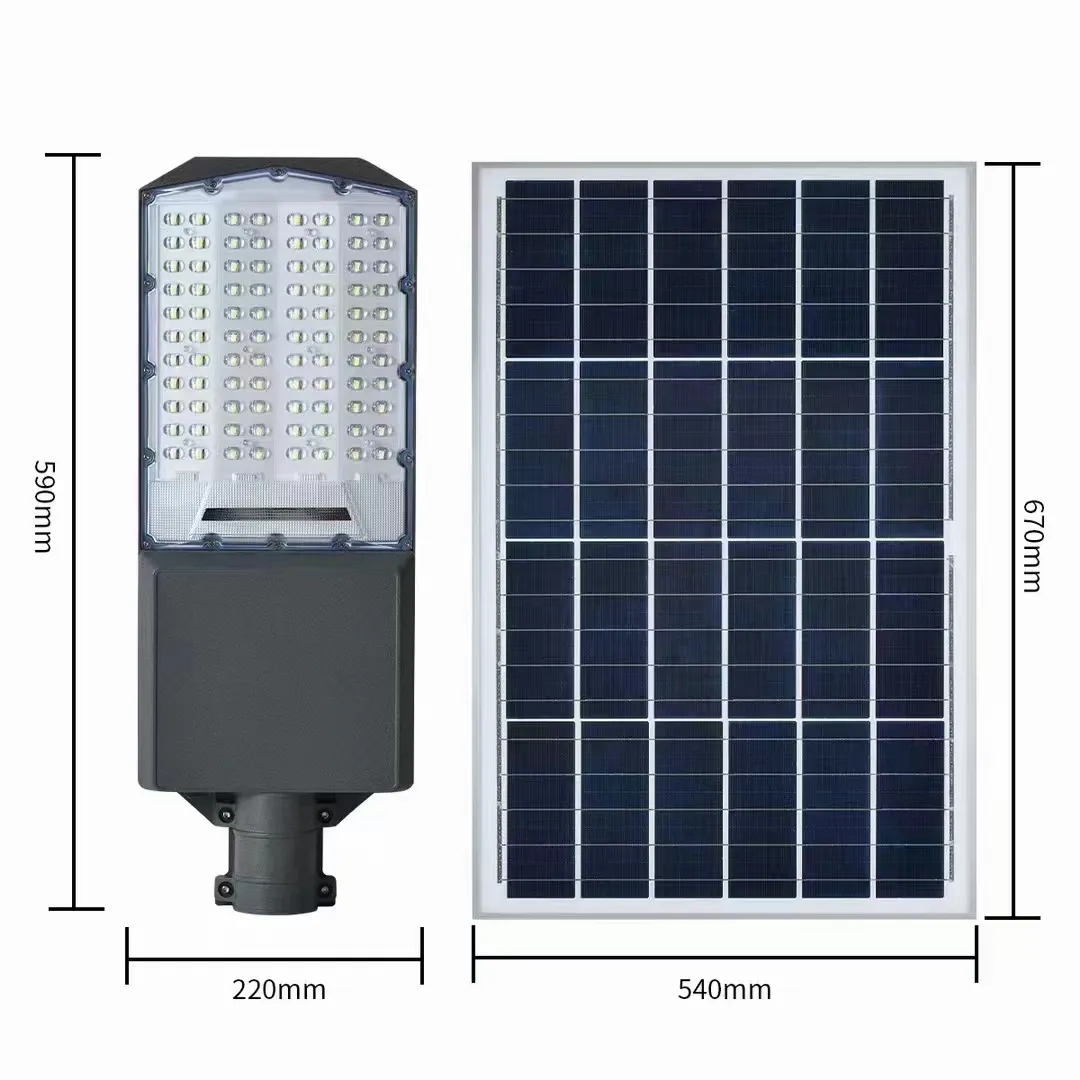 Lampu jalan luar ruangan Led tenaga surya kualitas tinggi diskon besar-besaran 300w Ip65