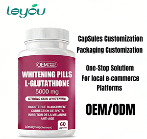 Píldoras Blanqueadoras de L-Glutatión de 5000 mg de Marca Privada OEM, Suplemento Dietético Antienvejecimiento para un Fuerte Blanqueamiento de la Piel - Product Image 6