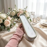 Bougie parfumée de luxe texturée à 5 mèches, bougie décorative, cadeau pour mariage, demoiselle d'honneur, chambre à coucher, salon, bougie aromatique