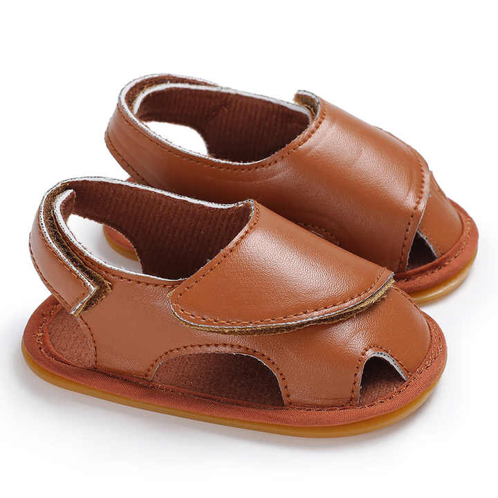 Clark Infant Brown Soft Sole Fisherman Sandals - Kids Shoe Box