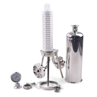 Machine de fabrication de boissons et de vin en acier inoxydable de qualité alimentaire 304/316L, contrôlée par PLC, équipement de traitement industriel, ISO9001 CE