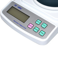 Balance de cuisine en plastique et métal Richmoon 8016 0,01 g Pare-brise 500 g Balance électronique intelligente numérique de laboratoire en gros
