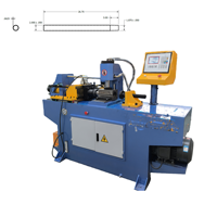 Machine de rétrécissement et d'expansion de tuyaux à double station pour raccords de tuyaux hydrauliques, tuyaux de serre et tuyaux d'échafaudage