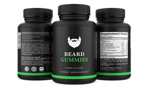 Gomitas para crecimiento de la barba para hombre, productos para crecimiento de la barba, suplemento para crecimiento de la barba - Product Image 2