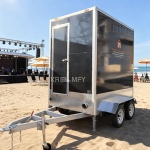Unité mobile de luxe pour événements VIP, avec salle de bain, douche et toilettes portables pour camping extérieur, idéale pour appartements et immeubles de bureaux - Product Image 4