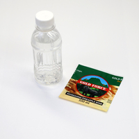 Étiquette thermorétractable pour bouteille en plastique, pour vin, bière, café, whisky, eau minérale, taille personnalisée, imperméable