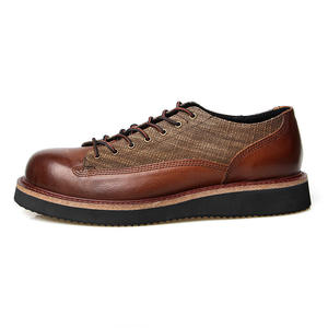 Customized 2026 New Model Men's <b>Retro</b> High Quality Leather Casual Shoes Luxury Handcrafted Toe Oxfords Waterproof Breathable - Product Image 5