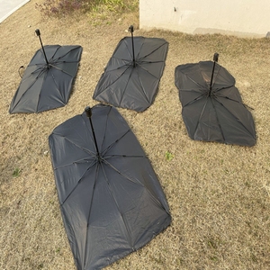 Parasole Pieghevole per Auto, Ombrello Parasole in Nylon Argento, Tenda Parasole per Finestrino Anteriore, <span class=keywords><strong>Accessori</strong></span> Protettivi - Product Image 4