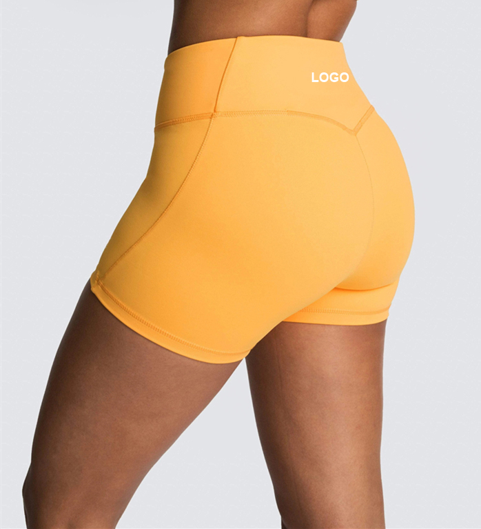 Naylon spandex şort kadın legging şort tayt spor dar şort