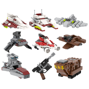 New Không Gian Chiến Tranh DL-44 Cộng Hòa Máy Bay Chiến Đấu Xe Tăng Tàn Phá Marauder Jedi Starfighter Xây Dựng Khối Mát Mẻ Hành Động Thiết Lập Cho Sáng Tạo Chơi Đồ Chơi - Product Image 1