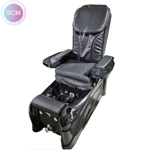 Sillones de pedicura rojos comerciales de equipos de salón de belleza de China, silla de Spa económica para pies con masaje - Product Image 4