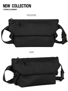 Tas Selempang Pria DICHOS, <span class=keywords><strong>Anti</strong></span> Air, Bahan Oxford, Cocok untuk Kerja, Bersepeda, dan Olahraga Luar Ruangan, Dilengkapi Rantai - Product Image 3
