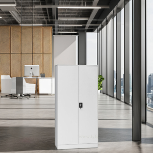 Modern Multi-Functional <b>Metal</b> <b>Storage</b> File Cabinet With Adjustable Shelves Filing <b>Cupboard</b> for Office Use - Product Image 4