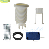 Kit DIY Arcade Style Américain Joystick SANWA Métal 2 Joueurs Bouton Poussoir HAPP Micro-interrupteur Encodeur Zéro Latence PC