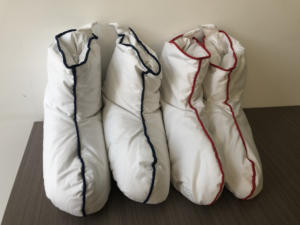 여성용 웜 다운 신발 부드러운 귀여운 동물 플러시 편안한 미끄럼 방지 홈 겨울 바닥 슬리퍼 - Product Image 2