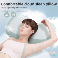 Oreiller de massage orthopédique pour le soutien du cou et du cou, soulagement de la douleur au cou et au dos, amélioration de la qualité du sommeil, oreillers de sommeil pour un usage domestique
