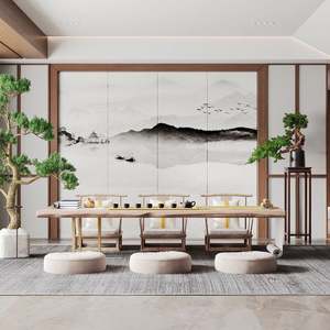 Juego de Mesas de Madera Personalizables y Muebles de Sala de Estar, Incluye Almacenamiento de Pared para el Área de Descanso, Muebles para Toda la Casa - Product Image 3